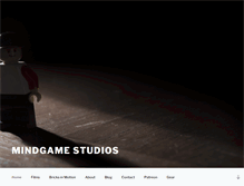 Tablet Screenshot of mindgamestudios.com